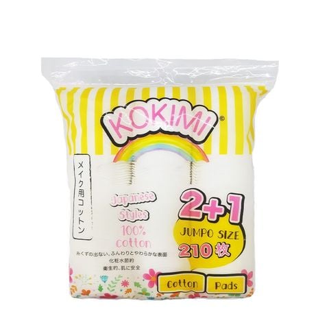 Bông Tẩy Trang Mihoo Kokimi 210 Miếng