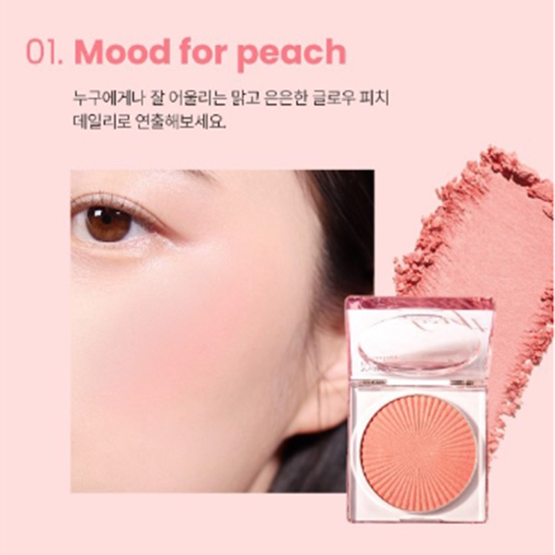 Má Hồng The Face Shop Fmgt Veil Glow Blusher 5g