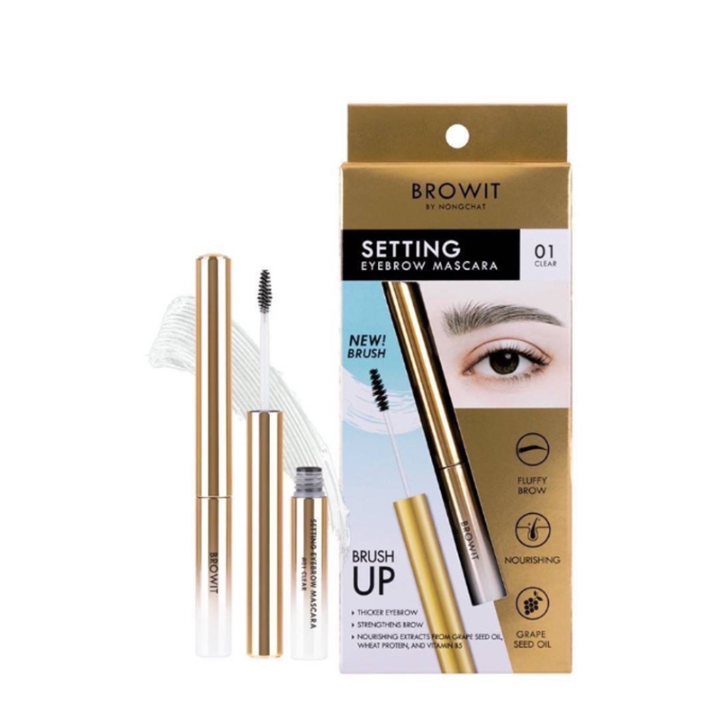 Mascara Mày Browit By Nongchat, Làm dày, dài mi, chống nước