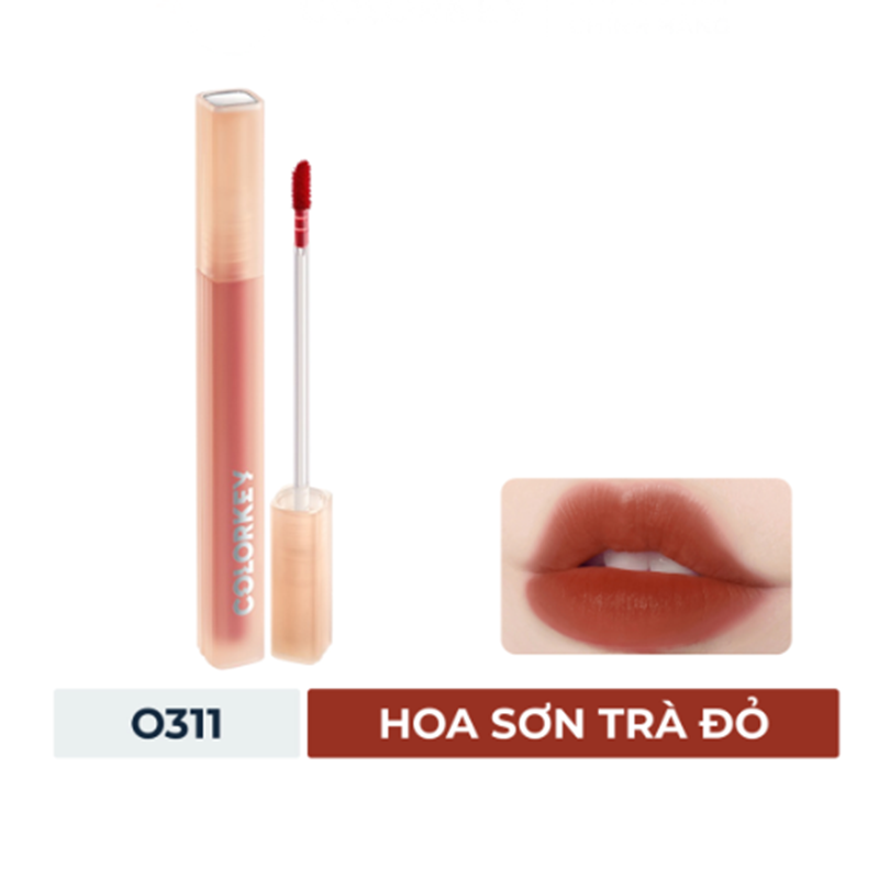 Son Kem Lì Siêu Mịn Colorkey Soft Matte Water 1.8g, lên màu chuẩn, ẩm mịn, xinh xắn, rạng rỡ.