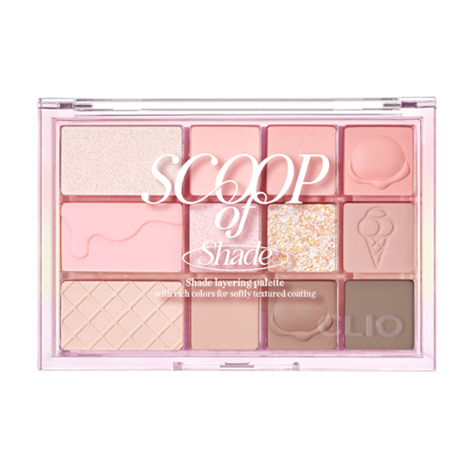 Màu Mắt Clio Shade & Shadow Palette 1.4g X 12 Ô