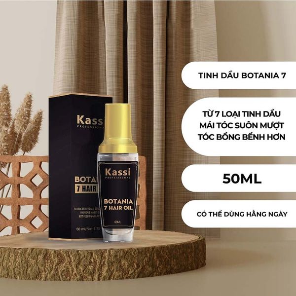 Dưỡng Tóc Kassi 50ml Botania,  Giúp tóc mềm mượt và đây sức sống