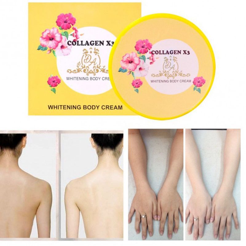 Kem dưỡng trắng da Collagen X3 Whitening Body Cream Spf 45 300g