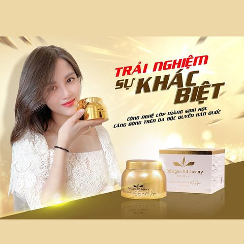 Kem Dưỡng Body Collagen X3 Luxury Spf45+ 250g ĐA