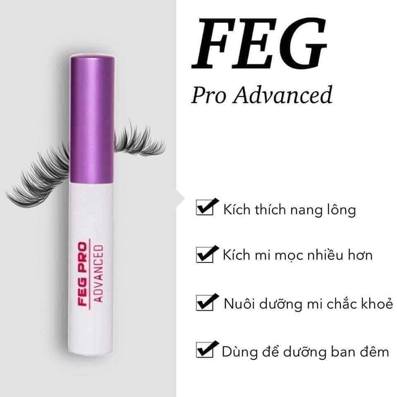 Dưỡng Mi FEG 3ml Hồng