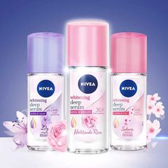 Lăn Khử Mùi Nivea 40ml, Giúp dưỡng trắng và làm mịn vùng da dưới cánh tay ngay trong 7 ngày