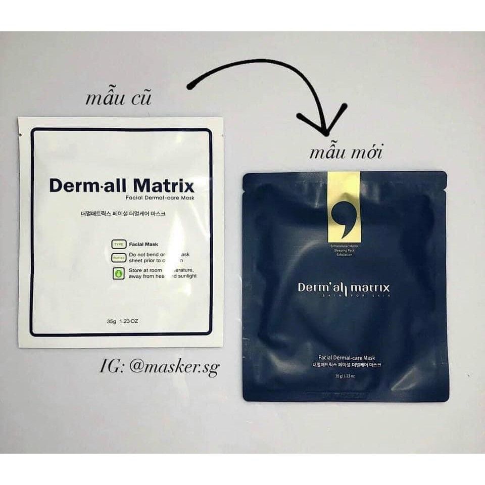 Mặt Nạ Derm All Matrix Advanced Năng Cơ