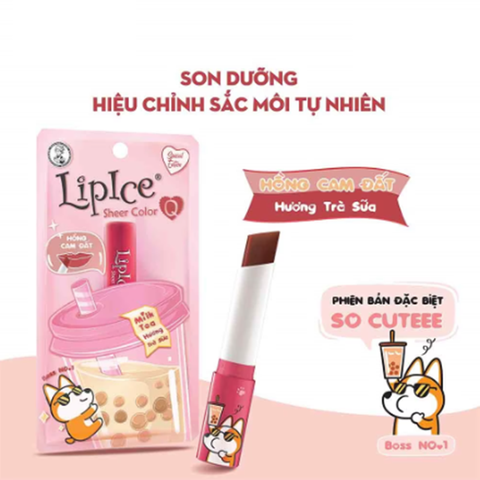 Son Dưỡng Lipice Hồng Cam Đất