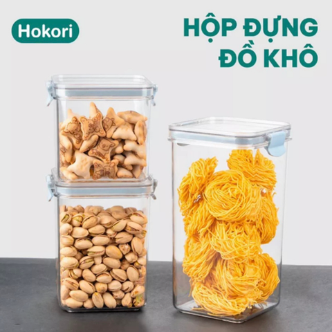 Hộp Đựng Đồ Khô Hokori 1500ml