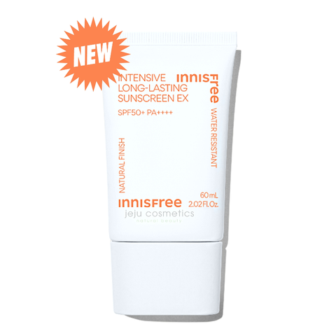 Kem Chống Nắng Innisfree 60ml Intensive Long-lasting Sunscreen Ex Spf50 Trắng (Mẫu Mới)