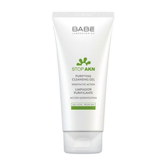 Sữa Rửa Mặt Babe Stop Akn Purifying Cleansing 200ml, làm sạch sâu và điều tiết dầu thừa cho da