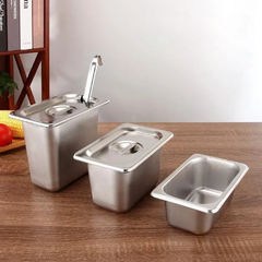 Khay Topping Inox Có Nắp