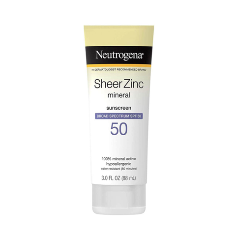 Kem Chống Nắng Neutrogena 88ml Sheer Zinc Mineral Spf50