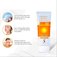 Kem Chống Nắng Smile Leader 60ml Premium Anti Uv Sun Cream Spf50+
