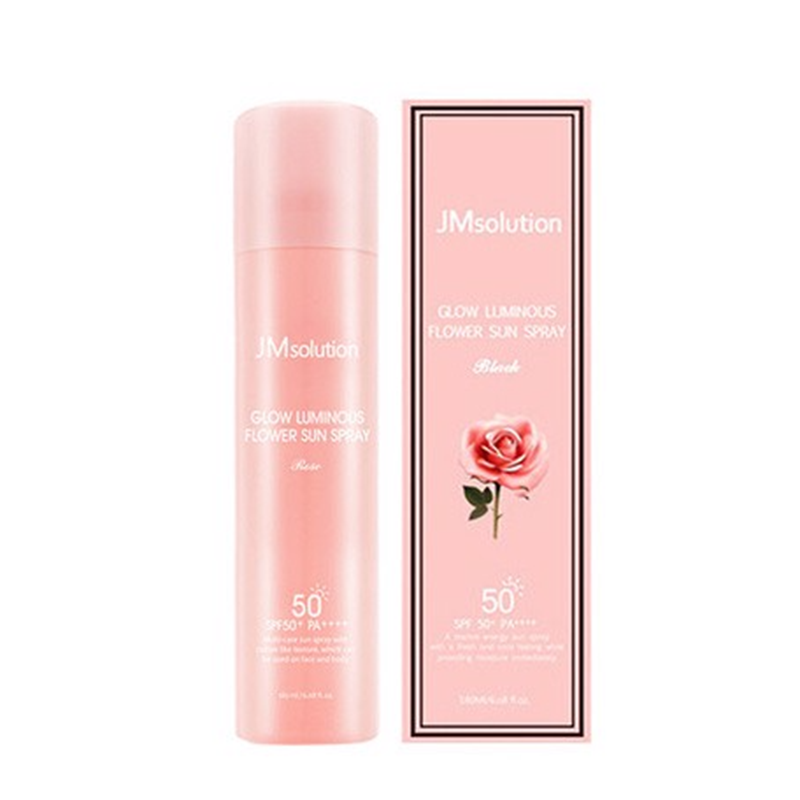 Xịt Chống Nắng Jmsolution Từ Hoa Hồng 180ml, Dưỡng sáng da, chống lão hóa