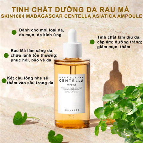 Tinh Chất Skin Rau Má 1004 Centella  Ampoule Giảm Mụn, Phục Hồi Da