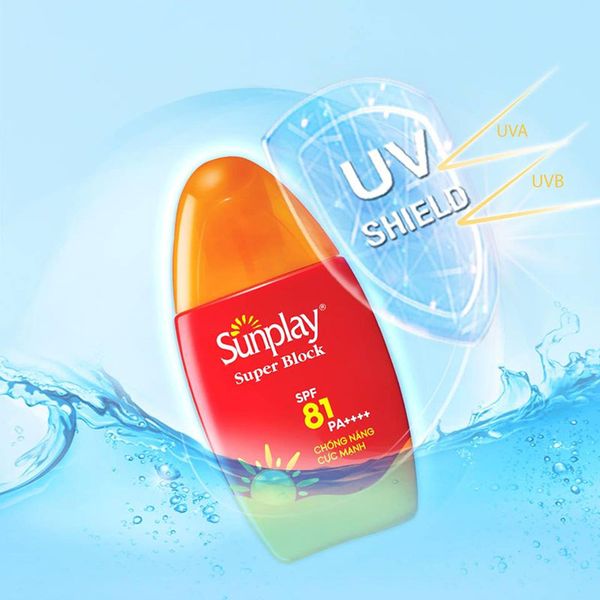 Kem chống nắng Sunplay Super Block SPF 81 PA++++ 70g