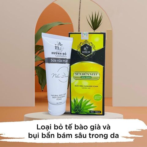 Sửa Rửa Mặt Nha Đam Huỳnh Đỗ 150ml