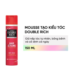 Mousse Double Rich 150ml Mềm