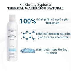 Xịt Khoáng Byphasse 300ml Eau Thermale 100% Naturelle Giữ Ẩm Bổ Sung Khoáng