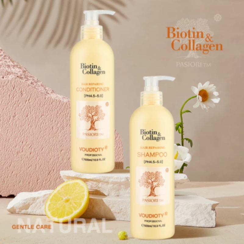 Cặp Gội Xả Biotin & collagen 1lit