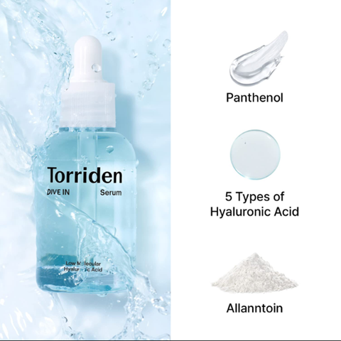 Serum Torriden Dive-in Serum 50ml Cấp Nước Phục Hồi Da