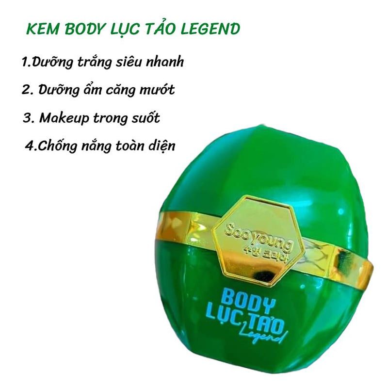 Kem Body Lục Tảo Soo Young 250g