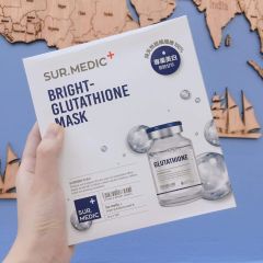 Mặt Nạ Làm Trắng chuyên sâu SUR.MEDIC BRIGHT GLUTATHIONE MASK 30G