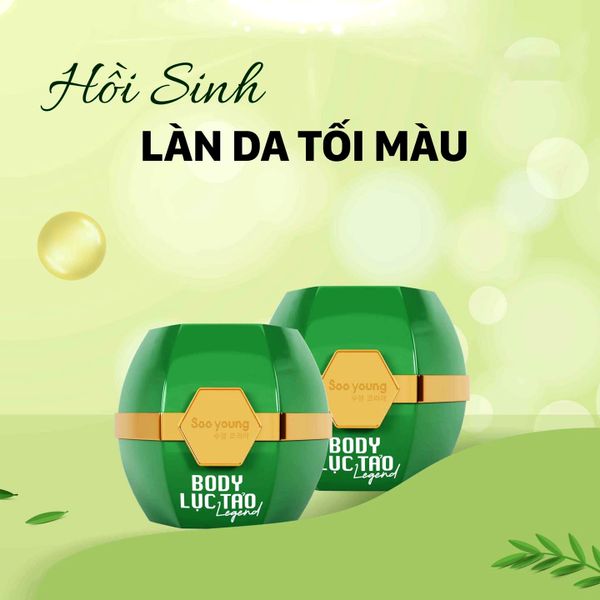 Kem Body Lục Tảo Soo Young 250g