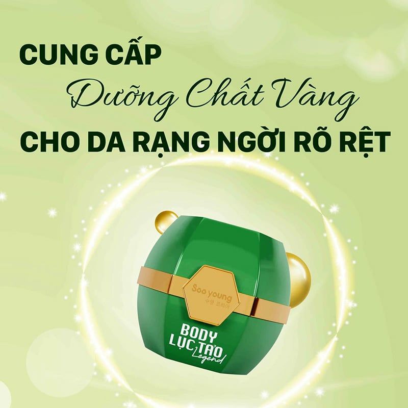 Kem Body Lục Tảo Soo Young 250g