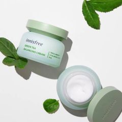 Kem Dưỡng Innisfree Green Tea Balancing Cream Triple-Amino 50ml