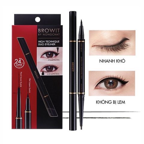 Kẻ Mắt Bút Lông Browit By Nongchat 24h Super