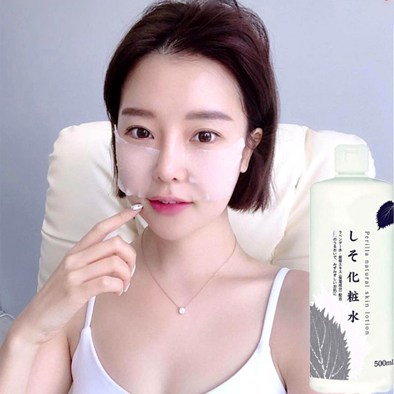 Nước Hoa Hồng Sáng Da Tía Tô Nhật Perilla Natural Skin Lotion 500ml