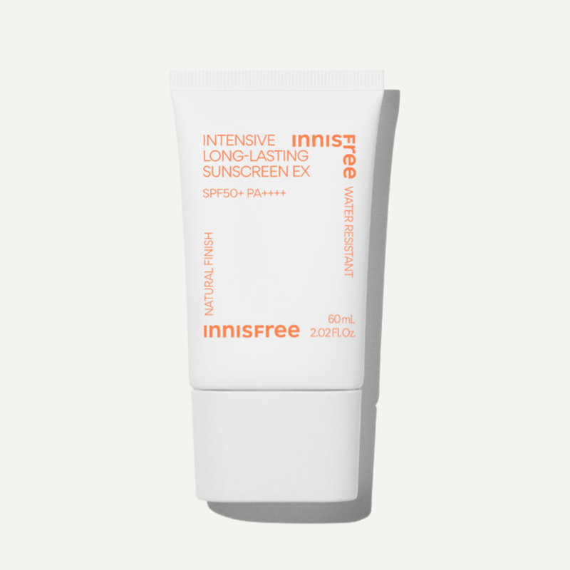 Kem Chống Nắng Innisfree 60ml Intensive Long-lasting Sunscreen Ex Spf50 Trắng (Mẫu Mới)