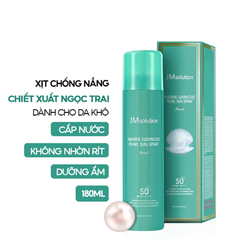 Xịt Chống Nắng Jm Solution Ngọc Trai Spf50+ Pa+ 180ml