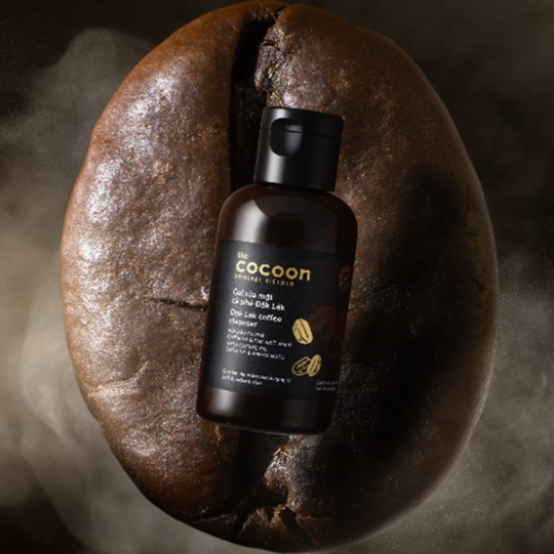 Gel Rửa Mặt Cocoon 140ml Cà Phê, Giúp Da Sáng Và Đều Màu