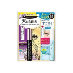 Set Mascara Và Tẩy Trang Mascara Kiss Me Hồng Dài Và Cong Mi