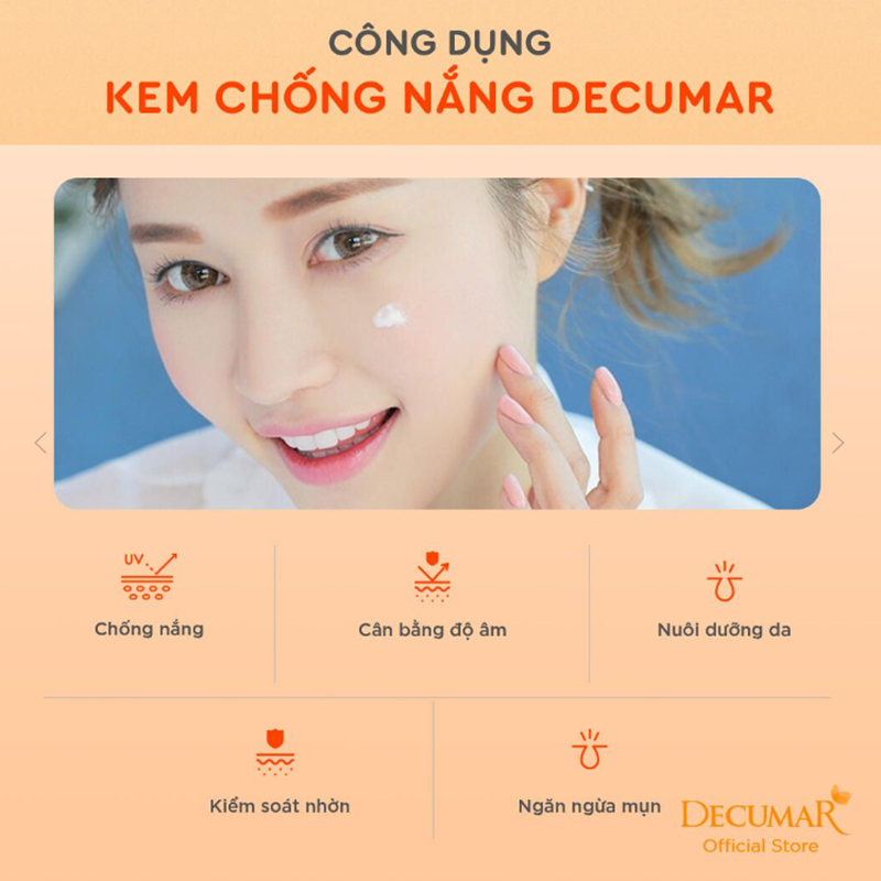 Kem Chống Nắng Decumar 50g