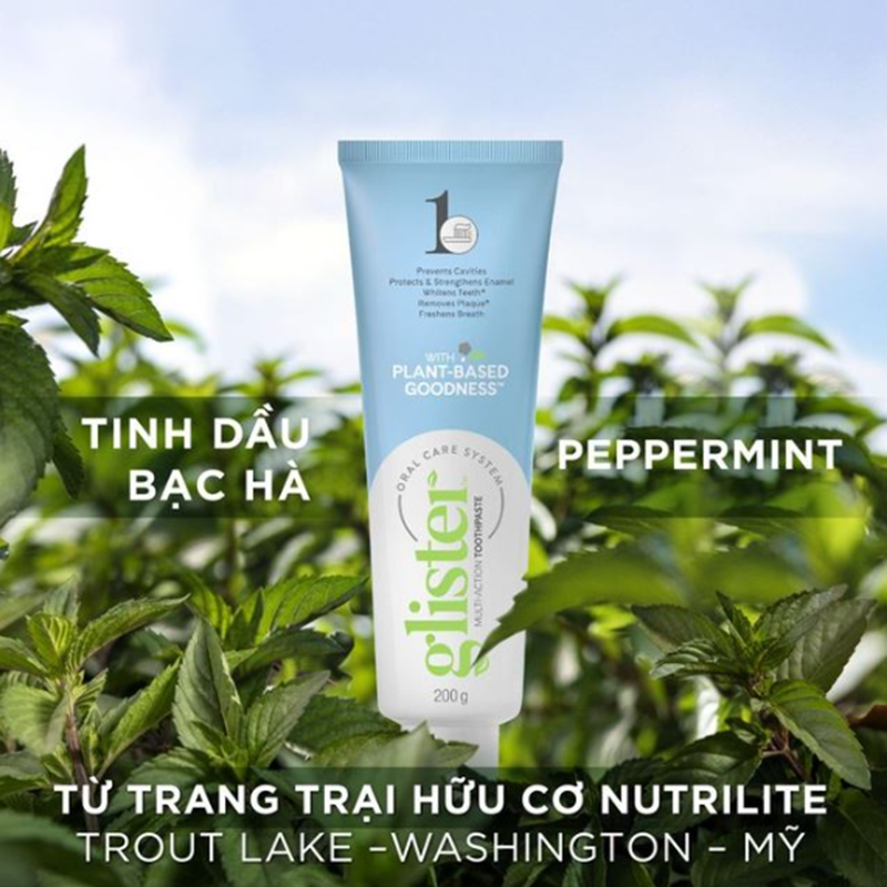 Kem Đánh Răng Amway Glister 200g Đa Năng (Mới)