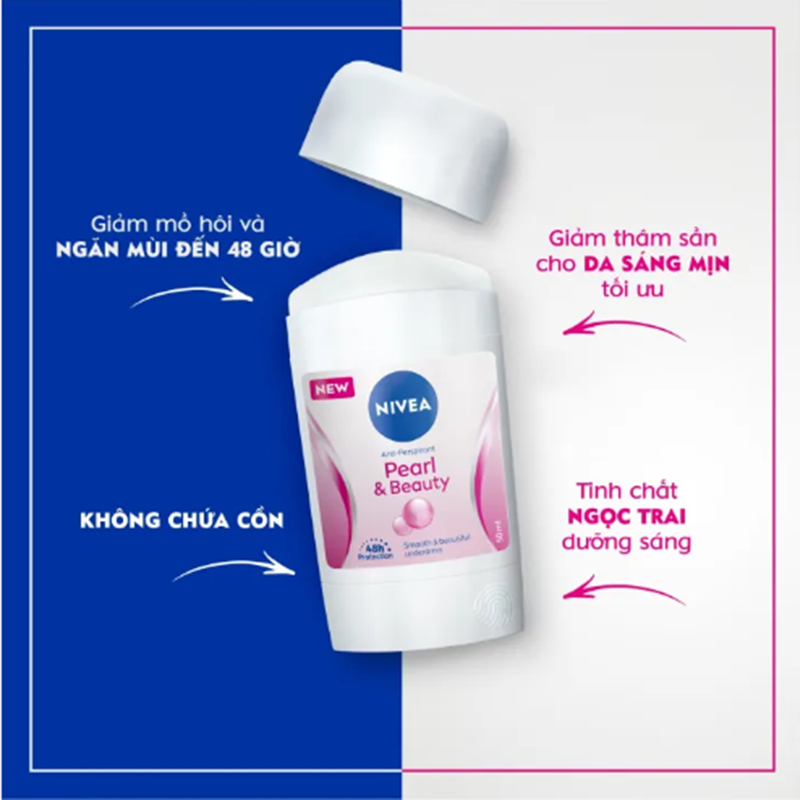 Lăn Khử Mùi Sáp Nữ Nivea 50ml