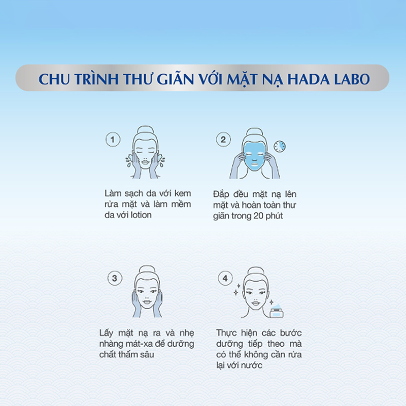 Mặt Nạ Hada Labo 23g Dưỡng Trắng Chuyên Sâu