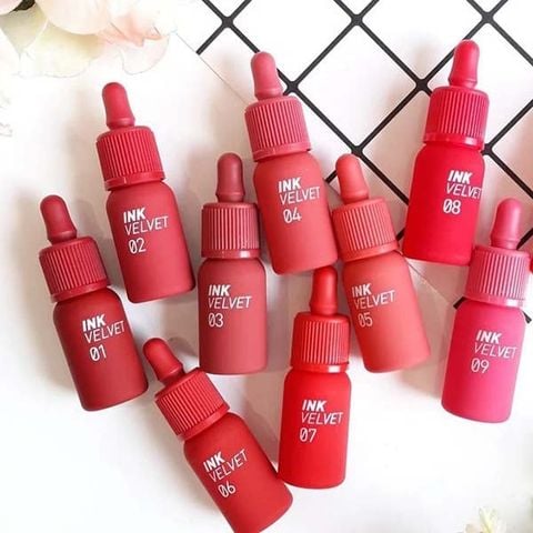 Son Kem Lì Tint Peripera Ink Velvet Nhung Mịn