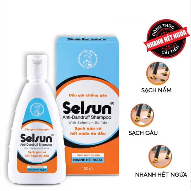 Dầu Gội Selsun 100ml Chống Gàu