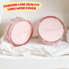 Phấn Nước Lime Skin Fit Long-wear Cover Cushion 15g Hồng