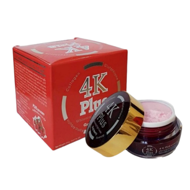 Kem Dưỡng 4k Plus 20g 5x Goji Berry Hộp Đỏ, Dưỡng trắng da, giảm mụn ban đêm