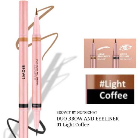 Kẻ Mắt 2 Đầu Browit By Nongchat 0.35ml + 0.2ml #dark Coffee 03