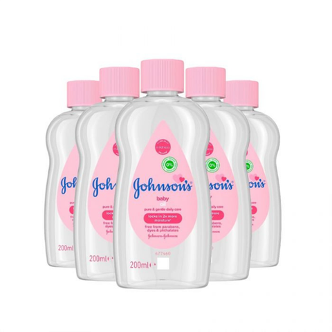 Dầu massage Johnson's baby oil 200ml