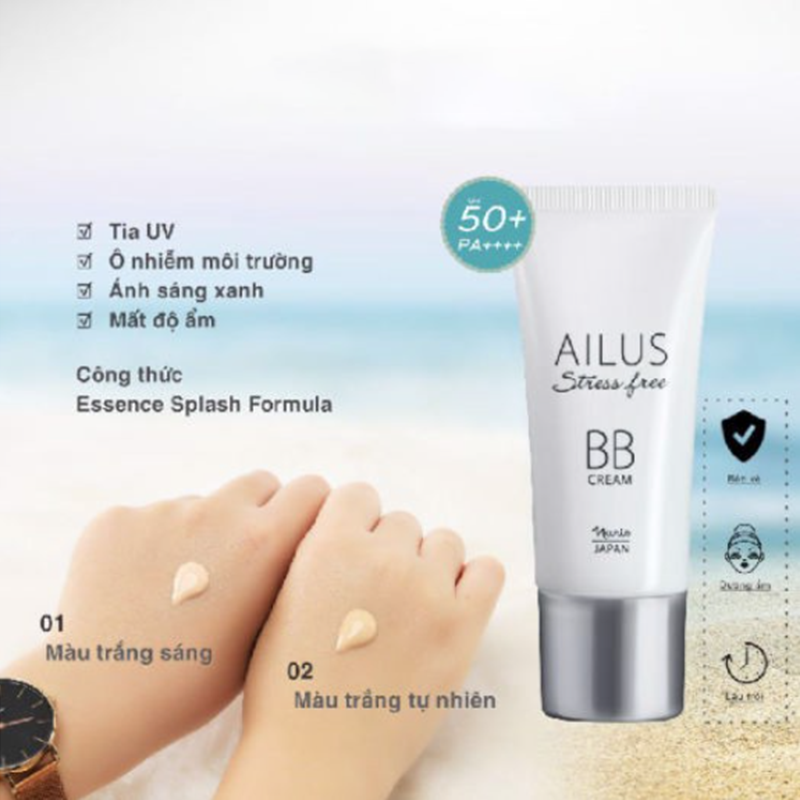 Kem Nền Đa Chức Năng Ailus Stress Free BB Cream 30g