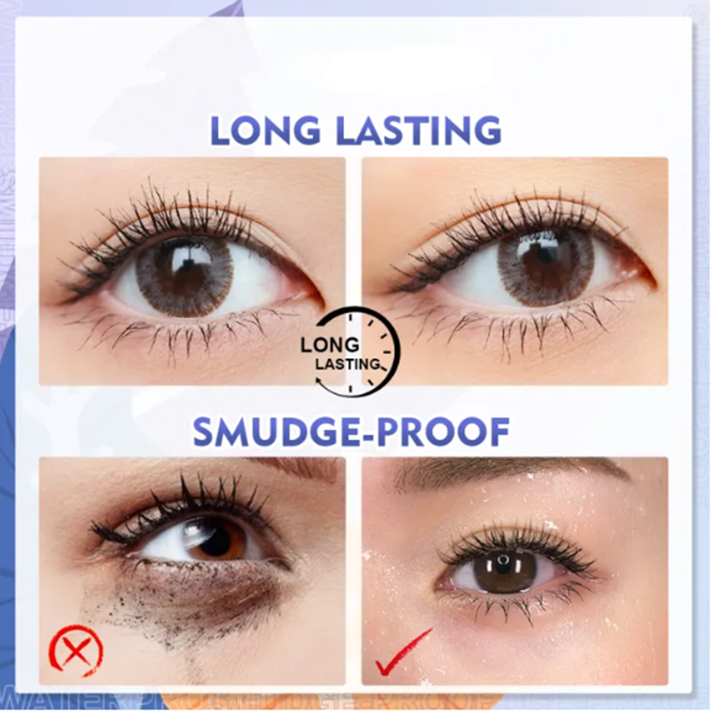 Mascara Waterproof Sace Lady 6g, Giúp làn mi dày hơn, đen, Chống nước