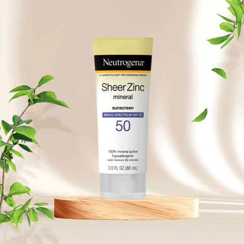 Kem Chống Nắng Neutrogena 88ml Sheer Zinc Mineral Spf50